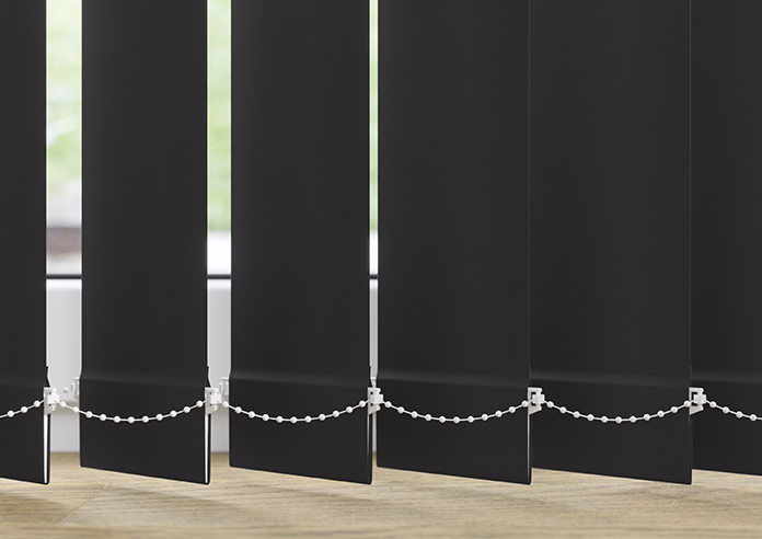 Trinity (Blackout), Cosmic Black - Vertical Blind Slats - Image 3
